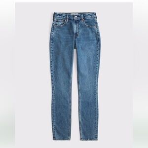 Abercrombie & Fitch Curve Love High Rise Modern Skinny Jean